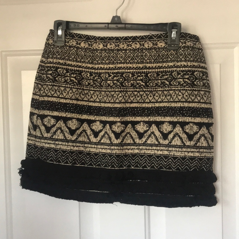 Romeo and Juliet woven wool skirt NWT